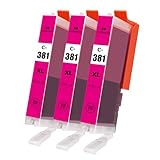Feier キャノン BCI-381XLM 互換インクカートリッジ Canon用 BCI-381M マゼンタ 大容量 3本セット Canon用 インク 381 対応機種 TS8230 TS8130 TS8330 TS8430 TS6230 TS6130 TS6330 TR9530 TR8530 TR8630 TR7530 TS7330 TS7430 TR703 TS9130 TS703