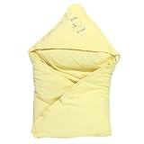 Sunny Ju ベビーカーフットマフ 80cm*80cm - イエロー