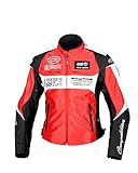 [エルフ] イデアールメッシュジャケット LW レッド×ホワイト EJ-S103