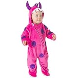 Monsters Inc鮮やかなピンクBaby Cute Monster Onesieコスチューム6 – 12ヶ月by Pretend to Bee