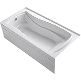 KOHLER K-1259-LA-0 Mariposa 6-Foot Bath, White [並行輸入品]