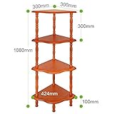 HAIZHEN 4層   はしご棚 書棚   ストレージディスプレイシェルフ   ウォールシェルフ
