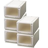 Fits フィッツユニットケース 衣装ケース まとめ買い5個セット クローゼット用 3525 カプチーノ