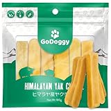 GoDoggy ヒマラヤ産ヤクチーズスティック 無添加 ハード 犬用おやつ チーズガム デンタルケア 長持ち 小型犬〜大型犬対応 (S 6本)