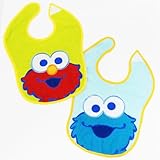 SESAMESTREET セサミストリート パイル地よだれかけ BIB 2枚セット