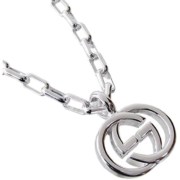 GUCCIシルバー ネックレス 61XGO0F1SuL.jpg