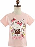 (ハローキティ)HELLO KITTY 女の子80-95cm 半袖Tシャツ カットソー【53l022】 80cm ピンク