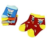 春夏 ソックス 10足~20足~30足セット 可愛い 靴下 子供 くつした 綿 (15cm~17cm, 10足組) [並行輸入品]