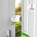 Eudemon Adjustable Door Guard Door Stop Finger Pinch Guard for Child Proofing (2 Pack White) [並行輸入品]