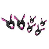 The Original Pink Box PB6CLAMP Spring Clamps Pink 6-Piece [並行輸入品]