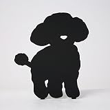 エクステリア ステンレス ウェルカムアニマルGHO-ANIMAL-05「プードル」 門柱 壁飾り 犬