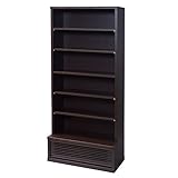 日本製(大川家具) 天然木引出付多目的フリーボード 幅80ハイタイプ ブラウン 3214 代引不可