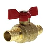 1 " Pex X 1 " Pexボールバルブ、t-handle (鉛フリー) { 615p001-nl } 5 615P001-NL