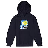 NBA Boys画面印刷アスレチックスポーツHoodie Sweatshirt withカンガルーポケット L ブルー