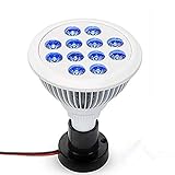 Esbaybulbs led 植物育成ライト 36W相当 青色光 LED電球 植物育成 サンプランター 水耕栽培ランプ 室内用 口金E26 LED 植物育成用ランプ 水耕栽培水草育成観葉植物水族館など