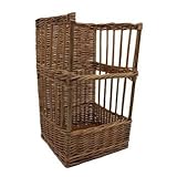 長方形ウィッカーバスケットBaguetteホルダー