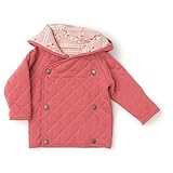 リバーシブル - キルティングジャケット - ピンク -  Reversible Quilted Jacket - Sunset Pink - フェアトレード オーガニックコットン - Fairtra