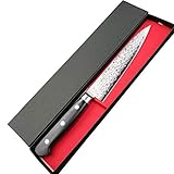 仙助 包丁 ペティナイフ VG10 ダマスカス 33層 140mm 黒合板柄 ステンレス包丁 10260