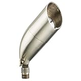 Best Quality Lighting LV09SLV Finished Outdoor Up Light with Clear Glass Shade, Stainless Steel [並行輸