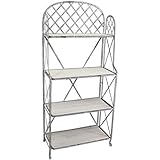 フレンチアンティークシェルフ 4段