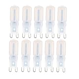 Ruanyi 10PCS Dimmable 5W G9 22LED 2835SMD 400-500 Lm暖かい白いクールな白の装飾的なLEDバイピンライトAC 110-130V ( 色 : Cool 
