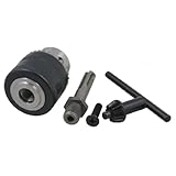 uxcell ドリルチャック ミリングツール メタル ブラック 6mm 1cm 370g 1個