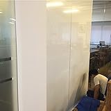 SUNDECK 窓 ガラスフィルム 断熱 目隠しシート 可視光線透過率0％ 超白フィルム プライバシーシール ウインドウフィルム 建築用フィルム オフィス向け粘着剤付き (幅1.52×長さ20m)
