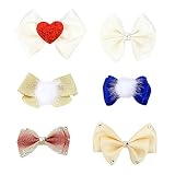 Kimi & Yoyoベビー女の子ギフトヘアリボンクリップforキッズティーンToddlers ( Pack of 6 )