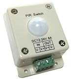 人感 赤外線 センサー リレー スイッチ 防犯 DC12-24V