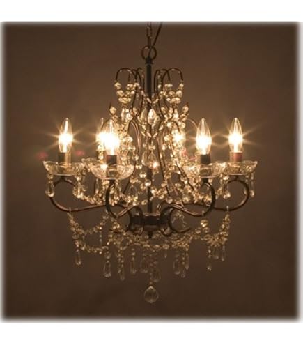 Amazon.co.jp : シャンデリア アンティーク調 Uranus 7灯 ダーク