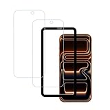 HUAKE 目の疲れ軽減 93% ブルーライトカット【2枚入り +ガイド枠付き】iPhone 17 Pro 用の ガラスフィルム 保護フィルム ガイド枠付き