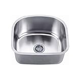 daweier es201809シンクシングルボウル、18ゲージ