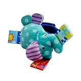 HS Plush Baby Rattles Infant Wrist Rattles (象)