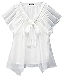 【 アウトレット 】 Angeliebe エンジェリーベ 授乳 兼用 接触 冷感 ボウタイ トップ フリー オフ ホワイト