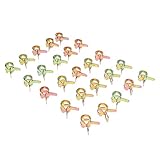 monkeyjack 25個燃料ラインホースクランプクリップfor 1 / 4 " 1 / 2 "パイプ雪Blowers Motorcycle