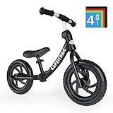 besreyバランスバイク 子供用 べダルなし自転車 人気 軽量 3~6歳用 キッズバイク 贈り物 高さ調節可能 スポーツモデル 男の子 女