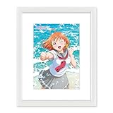 KADOKAWA 『ラブライブ！サンシャイン!!』A5キャラファイングラフ Aqours 千歌 約 14.8×21cm/ 額装：約24.7×30.7cm 紙、PET、プラスチック製