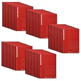 PLUS ノート A4 (1号) レッド 50冊 NO-204AS 76-713 ×50 A4・40枚・A罫(7mm幅)