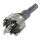 TOOGOO ハイスピードス　ホールソー　チールHSS 6mm　ツイストドリルビット 24mmカッターツールホールソー　六角レンチ
