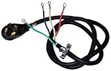 Whirlpool PT400L 4-Feet 4 Wire 30-Amp Dryer Power Cord [並行輸入品]