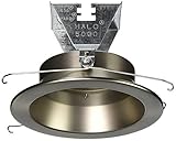 Halo 5000SN, 5' Trim Splay Satin Nickel Trim and Satin Nickel Splay [並行輸入品]