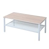 JKプラン Oliveシリーズ　センターテーブル ホワイトナチュラル　ZYR-0001-WHNA