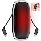 YEGKGO 充電式カイロ 電気カイロ 1台2役 充電式カイロ 3秒急速発熱 3段階温度調節 35℃～55℃ 両面発熱 5200ｍAh大容量