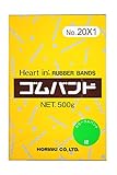 ホリアキ ハートイン ゴムバンド #20x1 500g 500-20x1G 緑