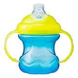 Nuby ツインハンドル・スパウトカップ 240ml/ブルー FDNB992501