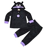 アンパンマン なりきり パジャマ narikiriset (80cm, ばいきんまん)
