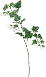 ポピー 造花 グレープリーフブランチ 全長108cm・葉長3～10cm・葉径3～10cm グレープリーフブランチ全長108cm・葉長3～10cm・葉径3～10cm 【2点】