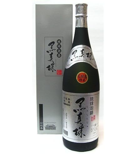 Amazon.co.jp: 乙 八重泉 黒真珠 古酒43° 1.8L × 6本 : 食品・飲料・お酒