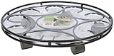 Plastec Products 17in. Slate Deluxe Saucer Caddy SC17SL - Pack of 6