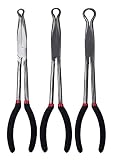 Pittsburgh 3 Piece Long Reach Hose Grip Pliers [並行輸入品]